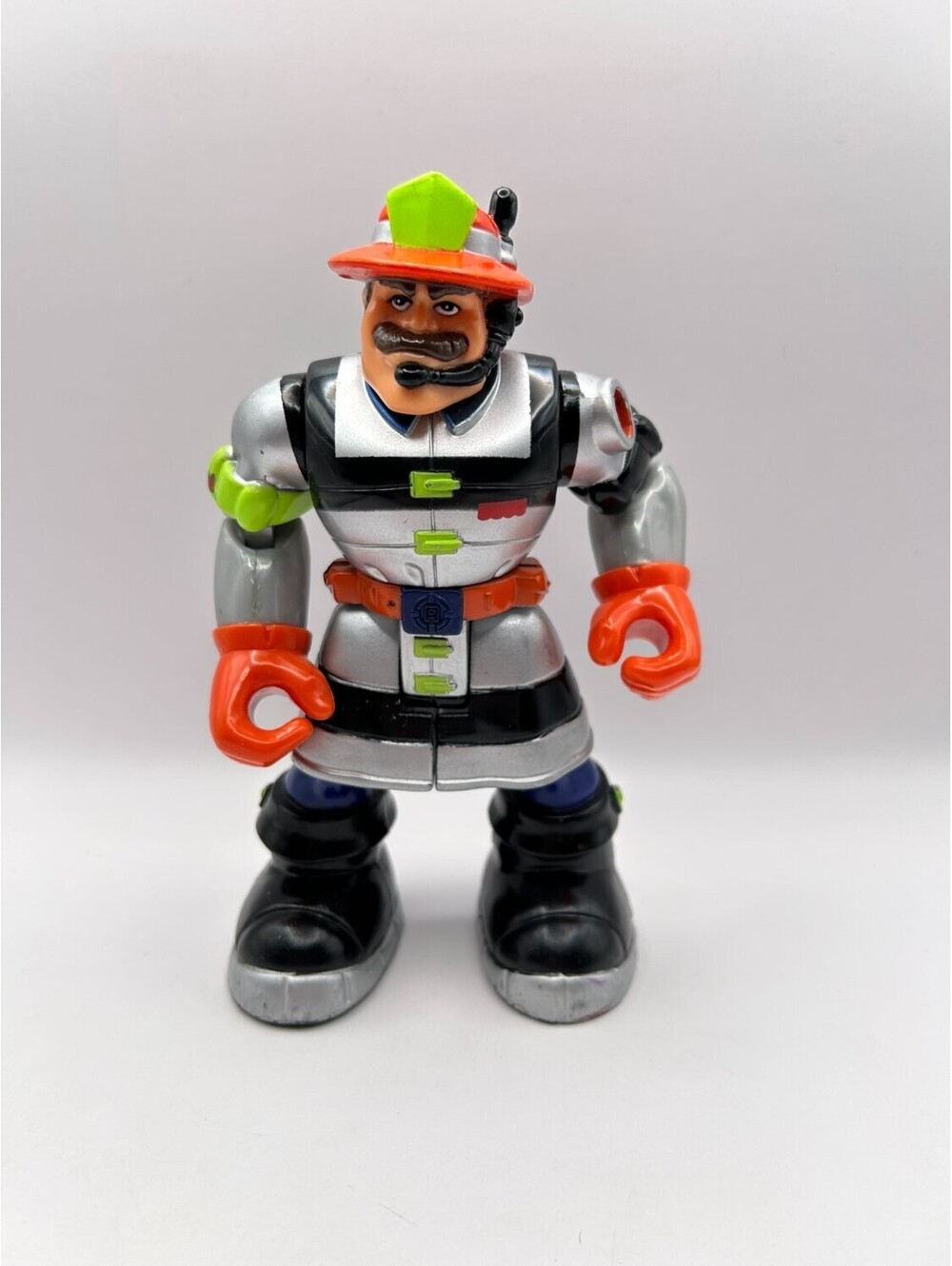 Mattel Rescue Heroes Billy Blazes Firefighter 78374 Loose No Backpack 2002 Used